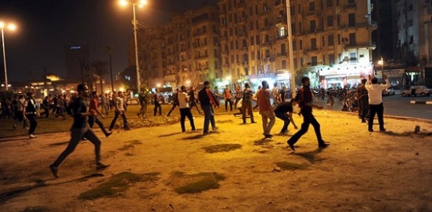 Mısır'da darbe karşıtları ilk kez Tahrir Meydanı'nda