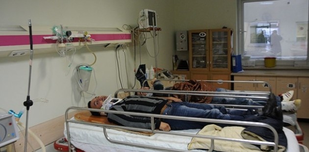 Amasya'da askeri araç devrildi: 14 yaralı