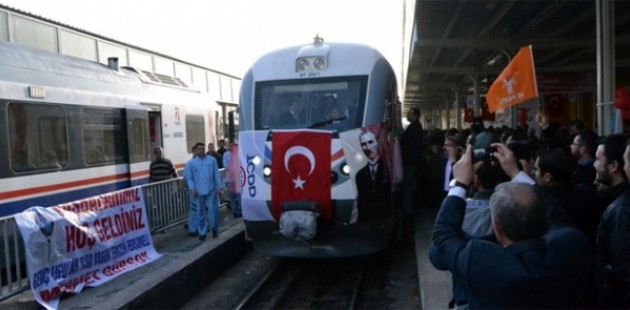 Sivas -Divriği hattında yerli tren