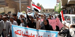 Yemen'de Husi karşıtı gösteriler devam ediyor