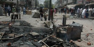 Pakistan'a havan topu düştü: 1 sivil öldü