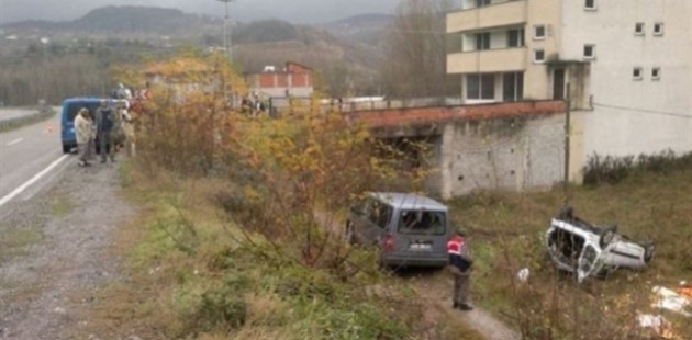 Zonguldak'ta trafik kazaları: 1 ölü