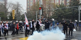 Ankara'daki eylemde 100'den fazla gözaltı