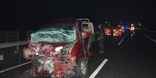 Konya'da zincirleme trafik kazası: 1 ölü, 2 yaralı