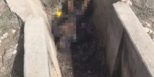 Konya'da yanmış ceset bulundu