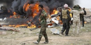 Ordu ve peşmerge IŞİD'e saldırıyor