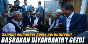 Başbakan Davutoğlu Diyarbakır'daydı