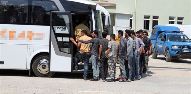 Kırklareli'nde 366 kaçak yakalandı