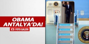 ABD Başkanı Obama Antalya'ya geldi