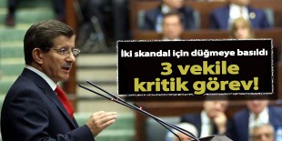  AK Parti’den iki skandal iddia için 3 vekil