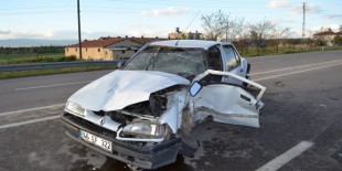  Kahramanmaraş’ta trafik kazası: 3 yaralı