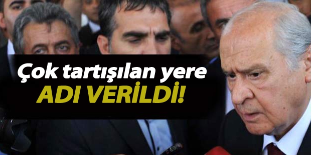 Kenan Evren Bulvari Nin Adi Devlet Bahceli Bulvari Oldu Son Dakika Flas Haberler