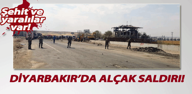 Diyarbakır’da bomba yüklü araçla saldırı: 4 polis şehit, 2 sivil hayatını kaybetti