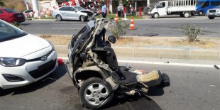 Muğla’da trafik kazası: 1 ölü, 4 yaralı
