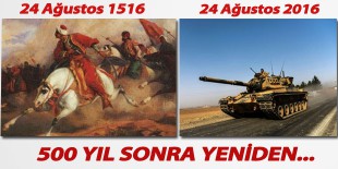 Türk Ordusu 500 yıl sonra aynı yerde mücadele veriyor!