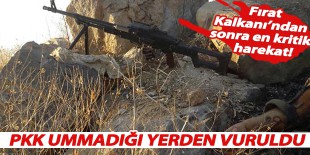 PKK’lı teröristler hiç beklemediği anda karadan ve havadan baskın yedi