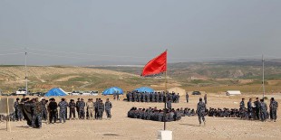 Türk askerinin eğittiği Ninova Muhafızları Musul operasyonuna katıldı