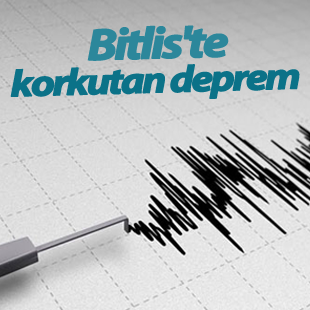 Bitlis’te 4.2 büyüklüğünde deprem