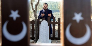 Çanakkale şehidi Mehmet Çavuş’un mezarı 102 yıl sonra bulundu
