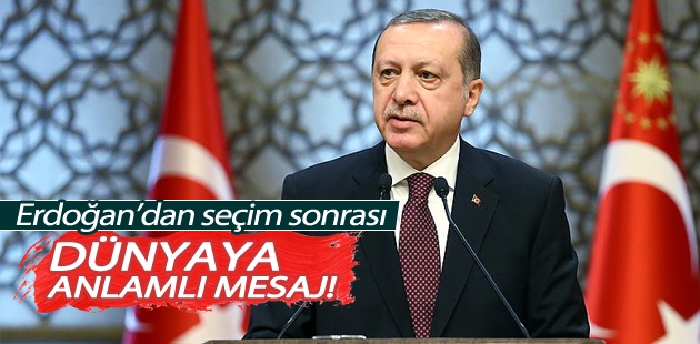 Erdoğan: Türkiye tüm dünyaya demokrasi dersi vermiştir Erdoğan: Türkiye tüm dünyaya demokrasi dersi vermiştir