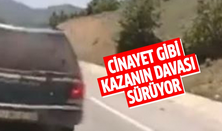Konya’daki cinayet gibi kazanın davası sürüyor
