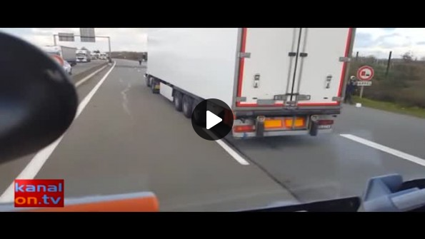  Macar kamyon şoförü mültecileri ezmek istedi! 