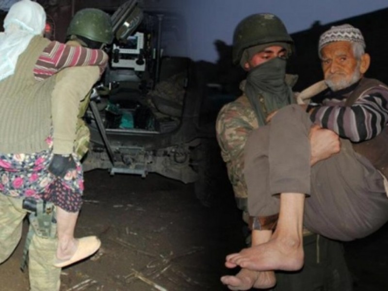 Mehmetçik Diyarbakır’da ölüme terkedilen yaşlı çifti kurtardı