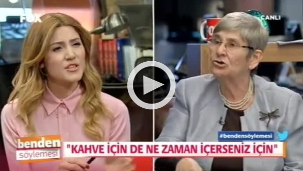 Yine sunucuyu azarladı: Sözümü kesme!