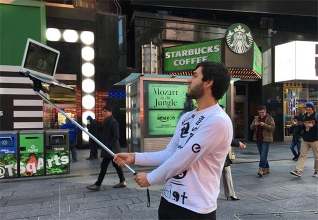 Selfie çubuğunda yeni trend