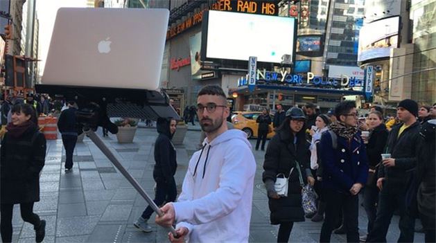 Selfie çubuğunda yeni trend