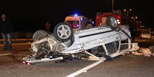 Başkent’te trafik kazası: 1 ölü 4 yaralı