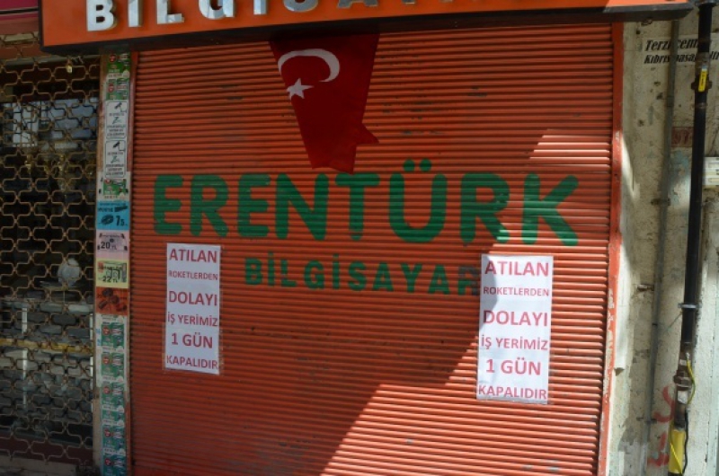 Kilis esnafından  roket tepkisi!