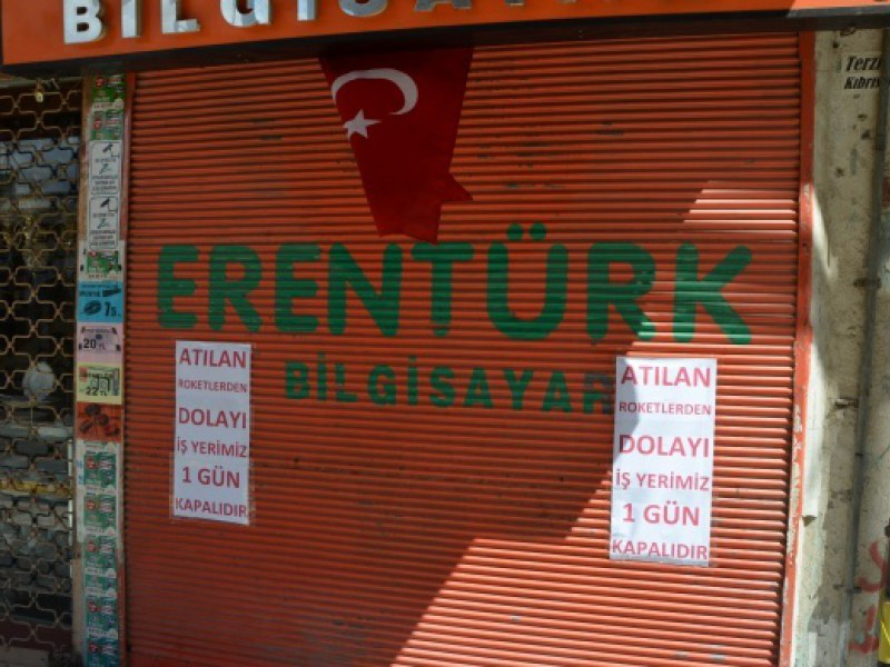 Kilis esnafından  roket tepkisi!