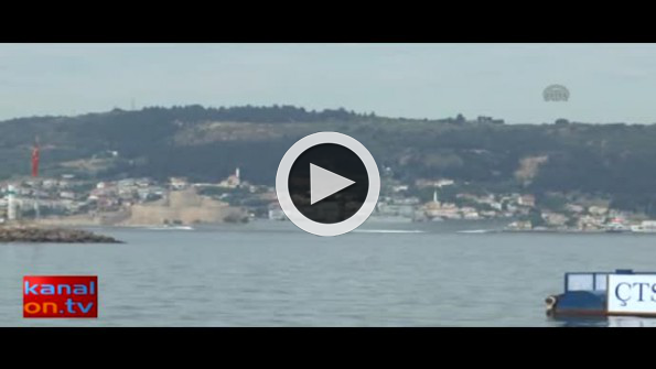 Çanakkale Boğazı’ndan Amerikan askeri gemisi geçti