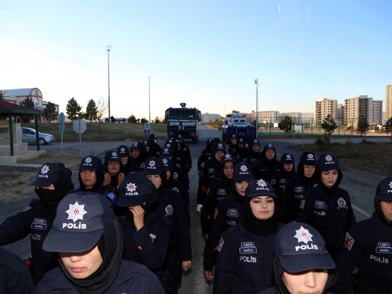 Afgan kadınına Sivas’ta polislik eğitimi