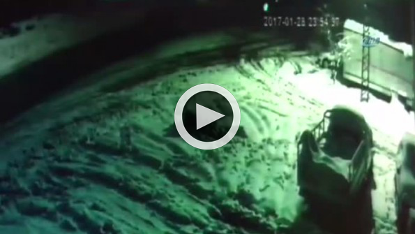 3 kişinin öldüğü otobüs kazası kamerada