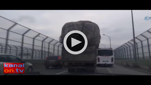 E-5’te tehlikeli yolculuk