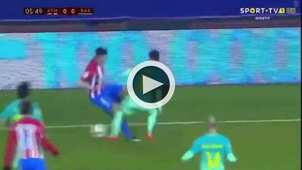 Luis Suarez’den Atletico Madrid’e inanılmaz gol