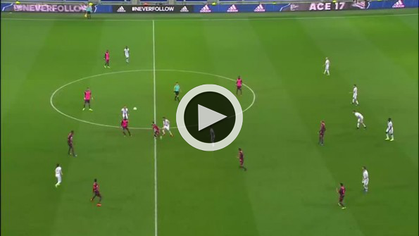 Orta sahadan inanılmaz bir gol