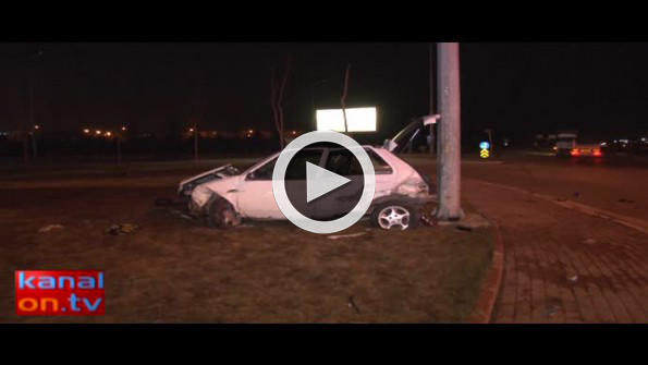 Konya’da otomobil devrildi: 4 yaralı
