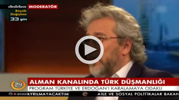 Alman siyasetçi Can Dündar’ı rezil etti