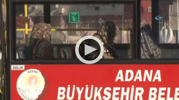 Kadın şoför yolu şaşırınca...