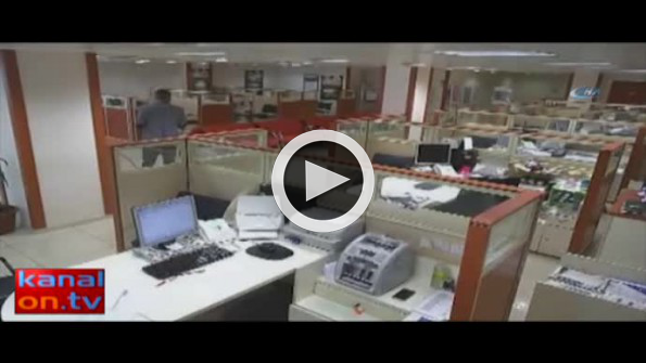 Banka ve vergi dairesini böyle soydular