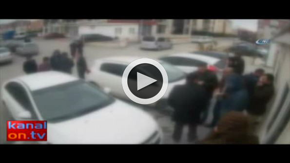 Rüşvet alma anı kamerada