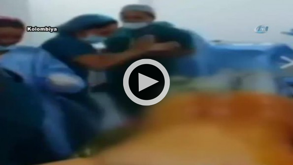 Ameliyathanede skandal görüntüler !