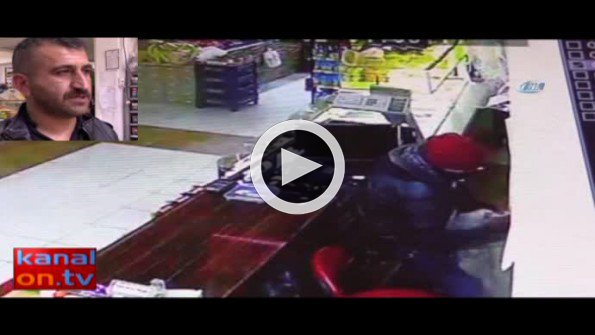 Konya’da hırsızlık anı güvenlik kamerasında
