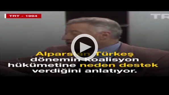 Türkeş bugünleri 1994 yılında anlatmış: İşte tarihi konuşma