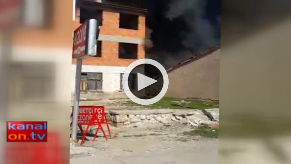 Konya’da korkutan yangın