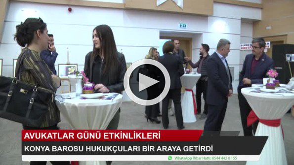Konya Barosu hukukçuları bir araya getirdi