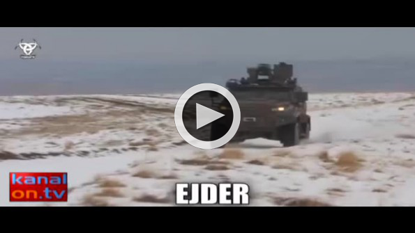 Türk Ejder Yalçın, Rus Typhoon’a karşı